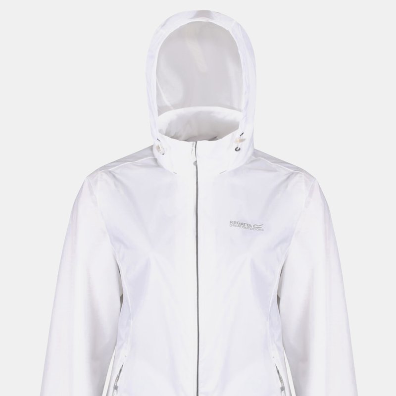 Regatta Womens/ladies Corinne Iv Waterproof Jacket In White