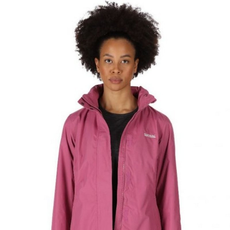 Regatta Womens/ladies Daysha Showerproof Shell Jacket In Pink