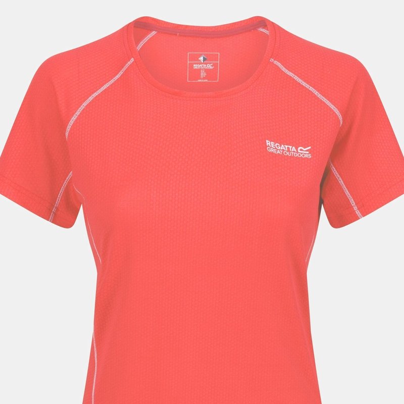 Shop Regatta Womens/ladies Devote Ii T-shirt In Orange