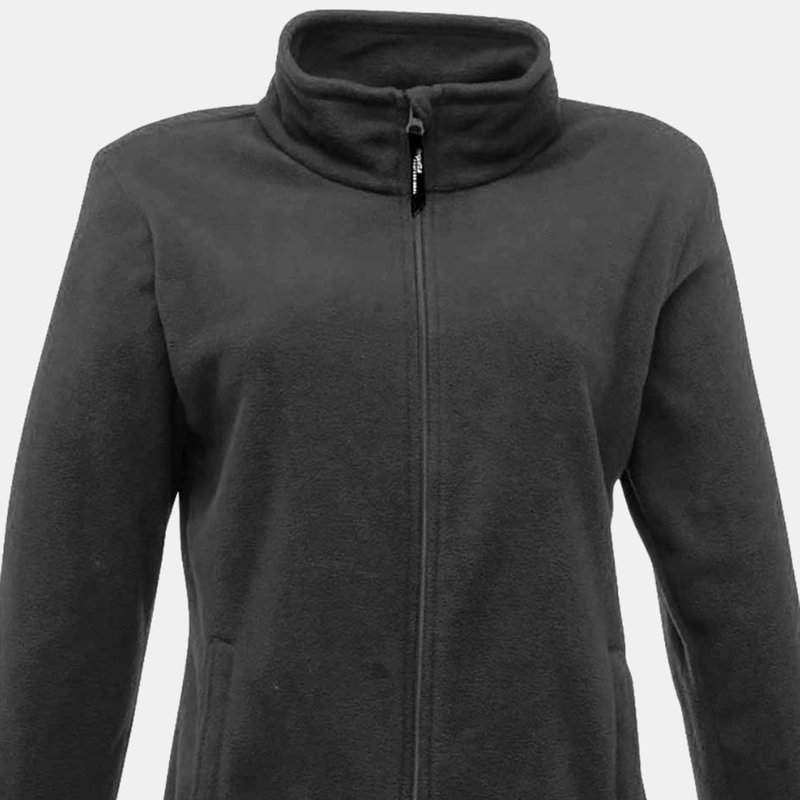 Regatta Womens/ladies Full-zip 210 Series Microfleece Jacket In Black