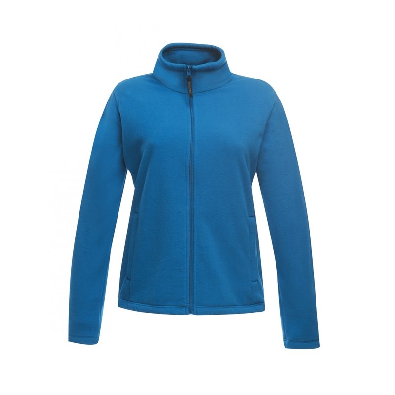 Regatta Womens/ladies Full-zip 210 Series Microfleece Jacket In Blue