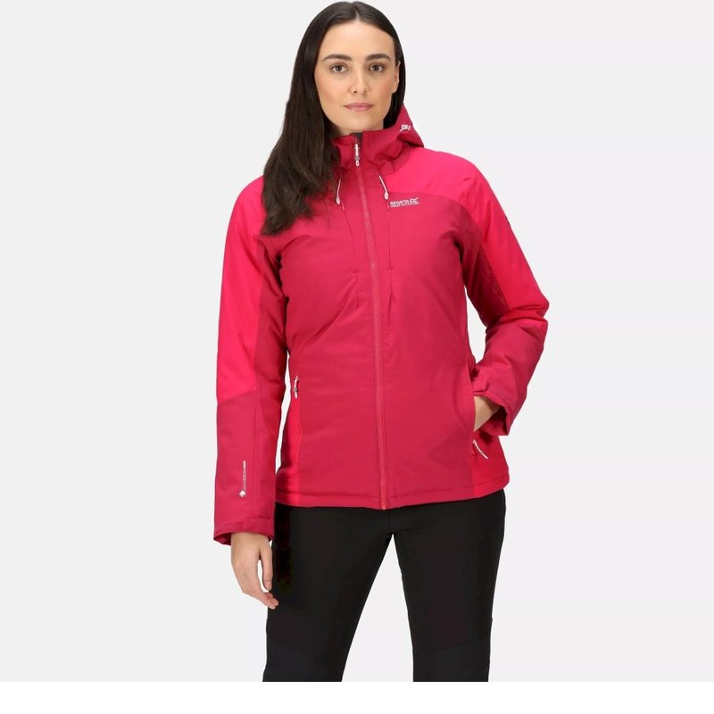 Regatta Womens/ladies Highton Ii Stretch Padded Jacket In Pink