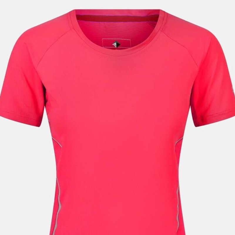 Regatta Womens/ladies Highton Pro T-shirt In Pink