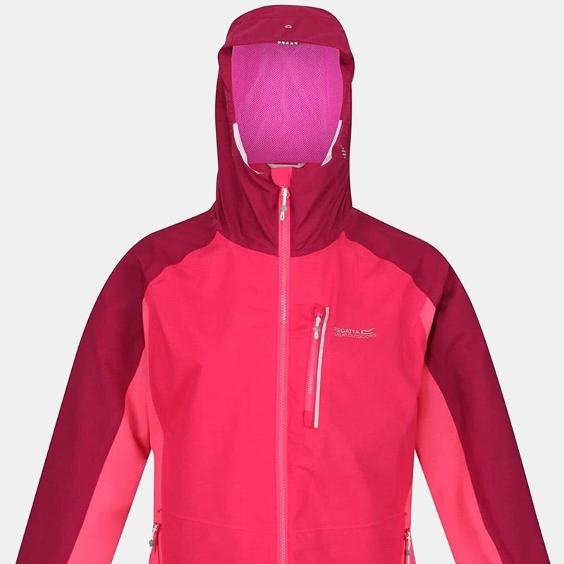 Regatta Womens/ladies Highton Pro Waterproof Jacket In Pink