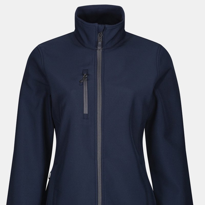 Regatta Womens/ladies Honestly Made Recycled Soft Shell Jacket In Blue