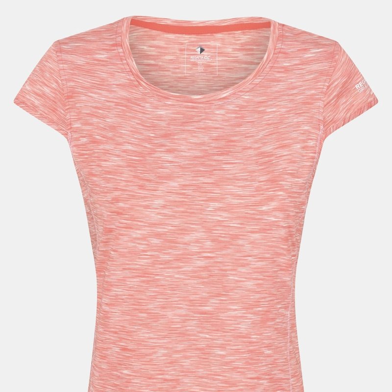 Regatta Womens/ladies Hyperdimension Ii T-shirt In Orange