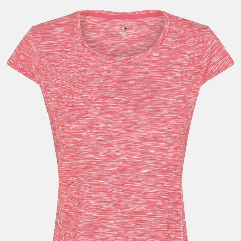 Regatta Womens/ladies Hyperdimension Ii T-shirt In Pink