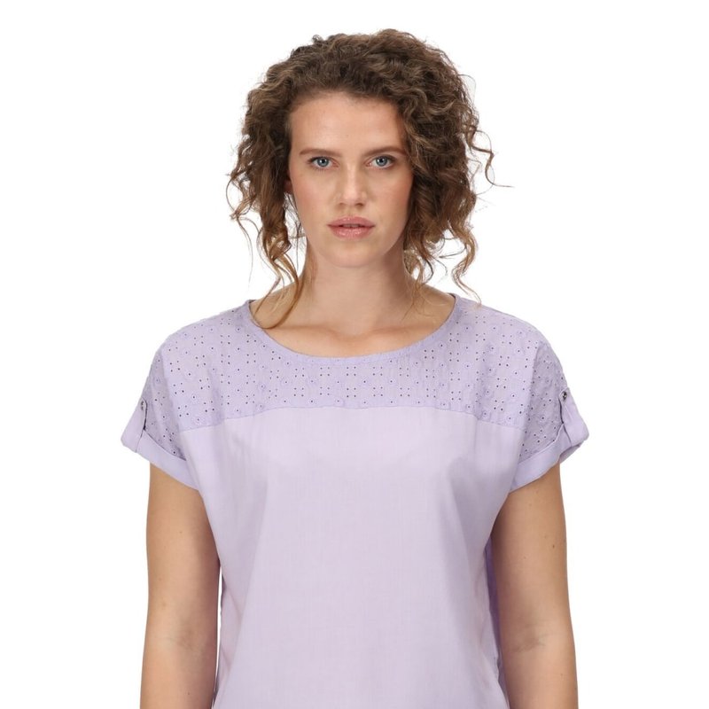 Regatta Womens/ladies Jaida T-shirt In Purple