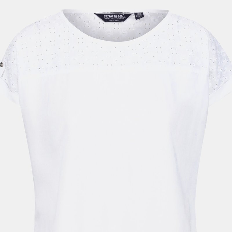 Regatta Womens/ladies Jaida T-shirt In White