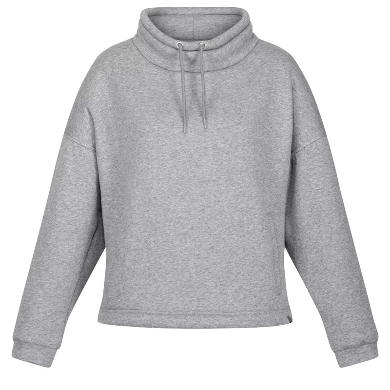 Regatta Womens/ladies Janelle Marl Jersey Sweatshirt In Grey