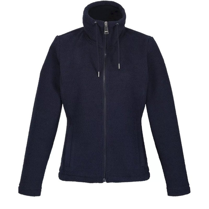 Regatta Womens/ladies Kizmitt Fluffy Full Zip Fleece Jacket In Blue