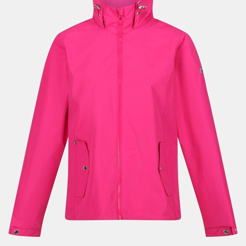 Regatta Womens/ladies Laiyah Waterproof Jacket In Pink
