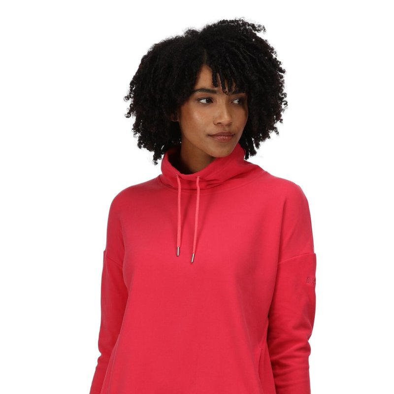 Regatta Womens/ladies Laurden Soft Fleece Jumper In Pink
