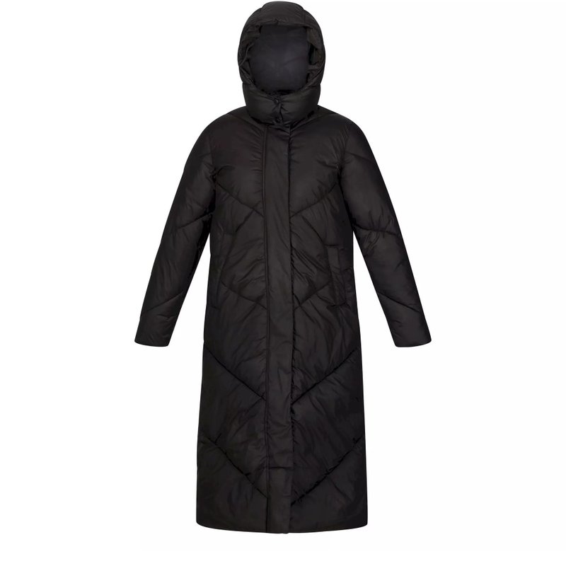 Regatta Womens/ladies Longley Quilted Jacket In Black