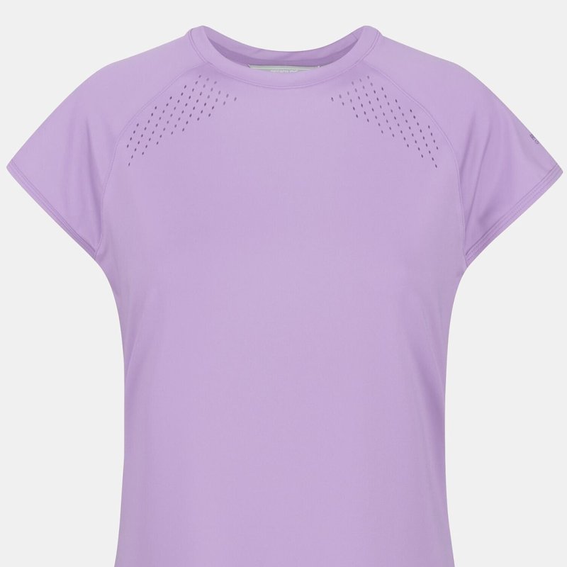 Regatta Womens/ladies Luaza T-shirt In Purple