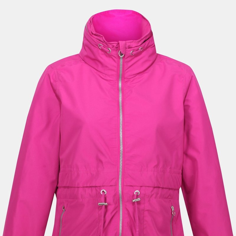 Regatta Womens/ladies Nadira Waterproof Jacket In Pink
