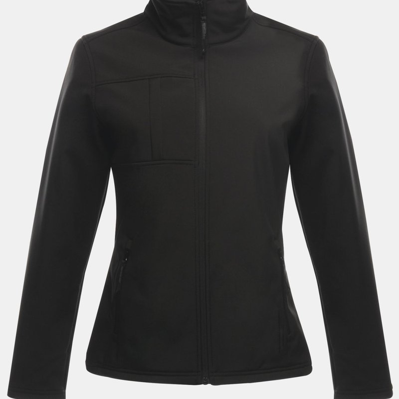Regatta Womens/ladies Octagon Ii Waterproof Softshell Jacket In Black