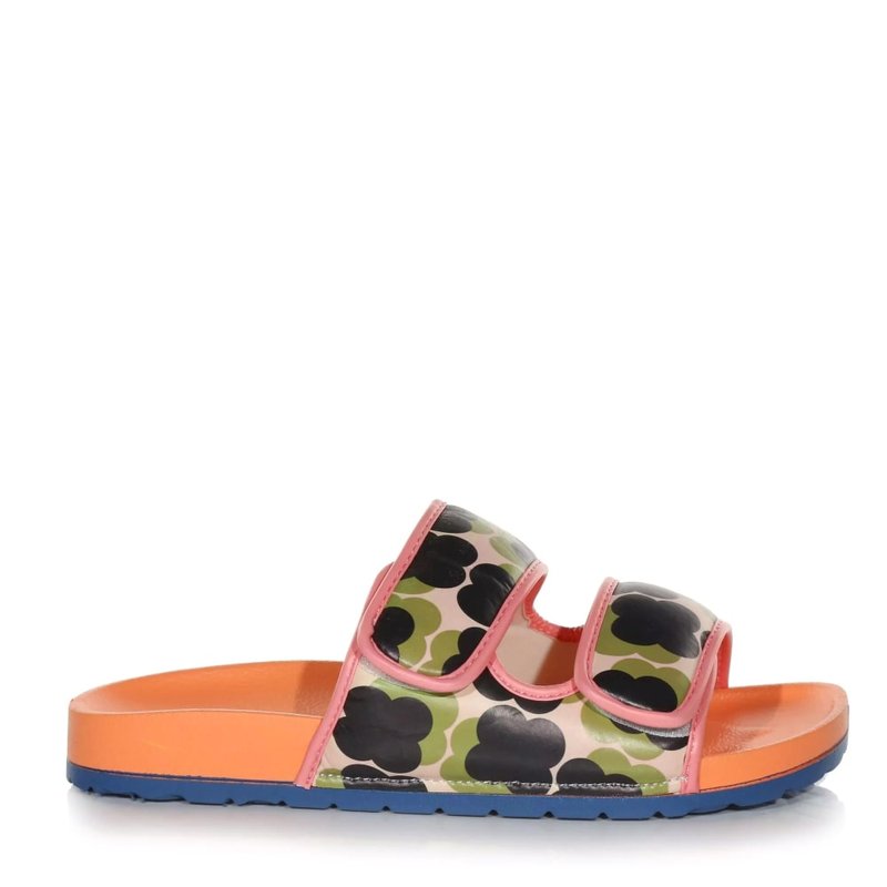 Regatta Womens/ladies Orla Twin Flower Moulded Footbed Sandals In Green