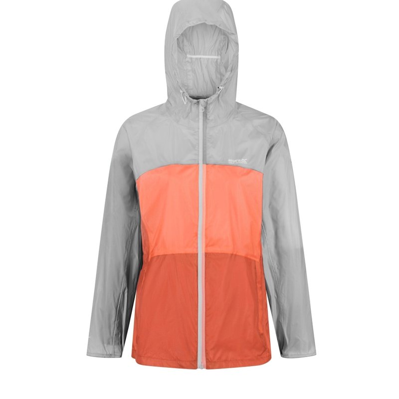 Regatta Womens/ladies Pack It Pro Waterproof Jacket In Orange
