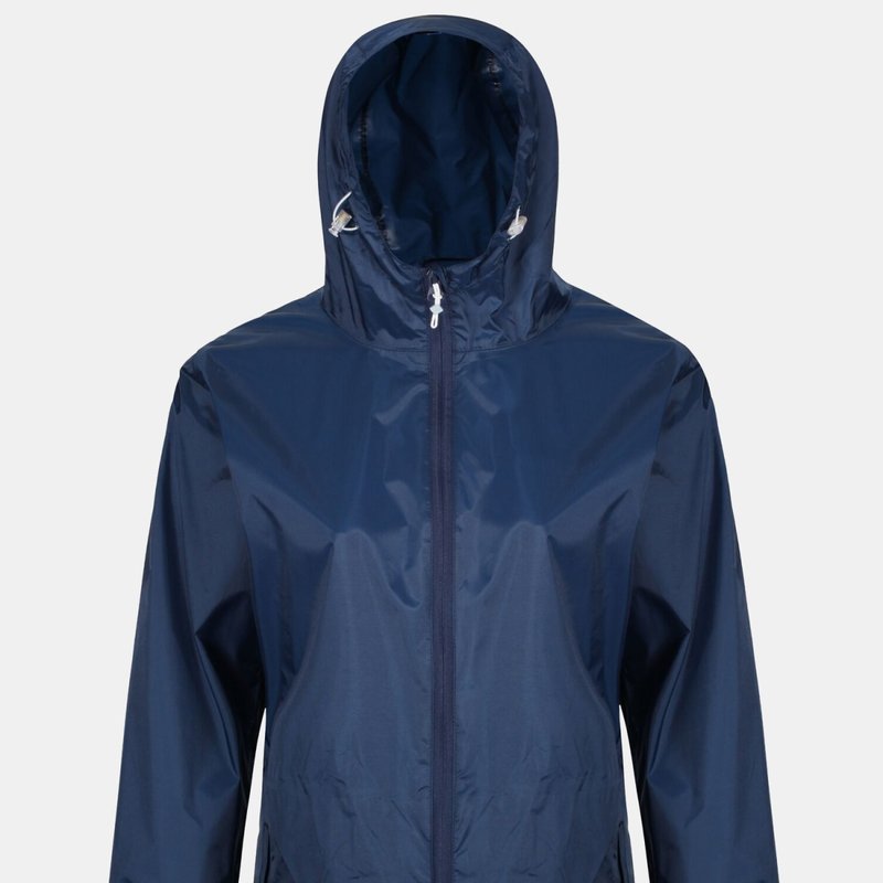 Regatta Womens/ladies Packaway Waterproof Jacket In Blue