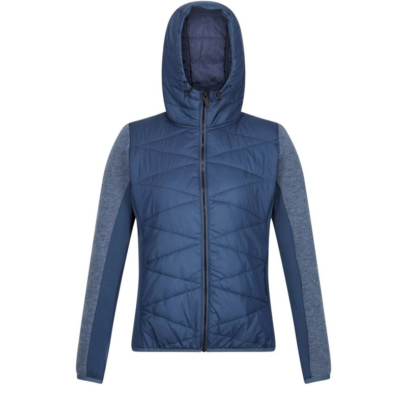 Regatta Womens/ladies Pemble Iv Hybrid Soft Shell Jacket In Blue
