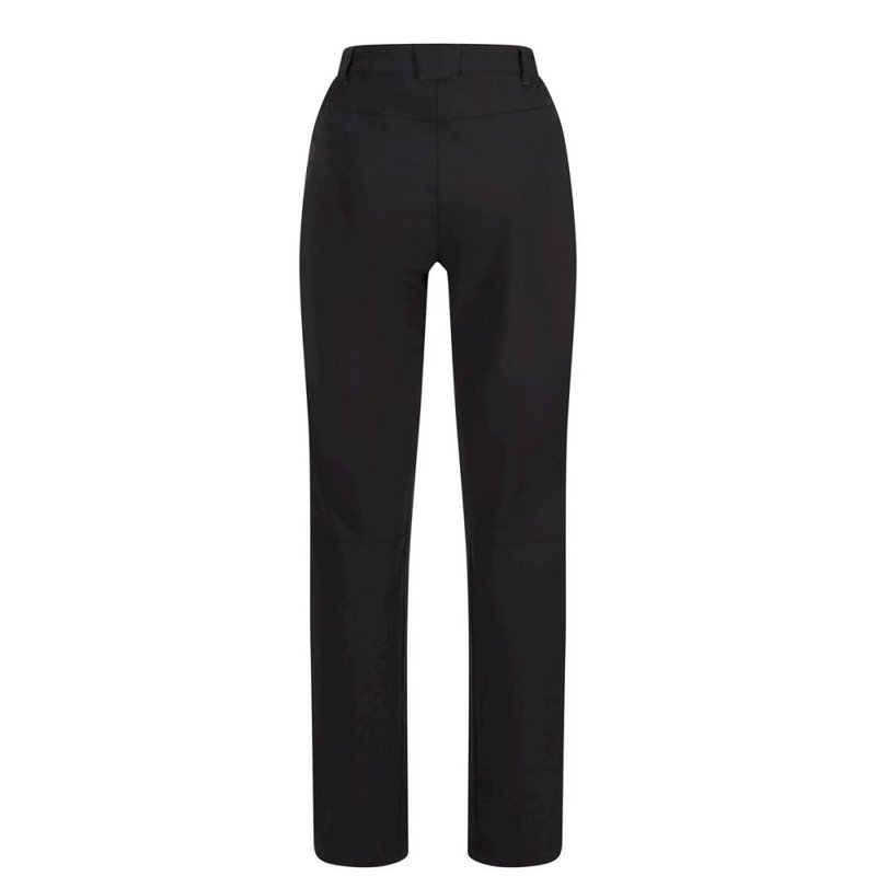 Shop Regatta Womens/ladies Questra Iv Stretch Hiking Trousers In Black
