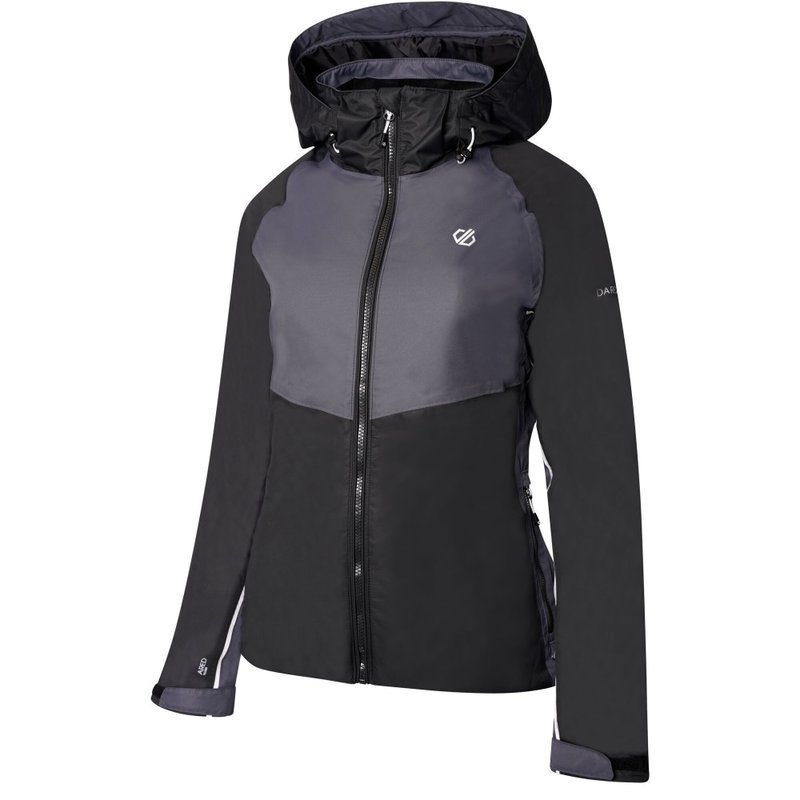 Shop Regatta Womens/ladies Radiate Ii Waterproof Ski Jacket In Black