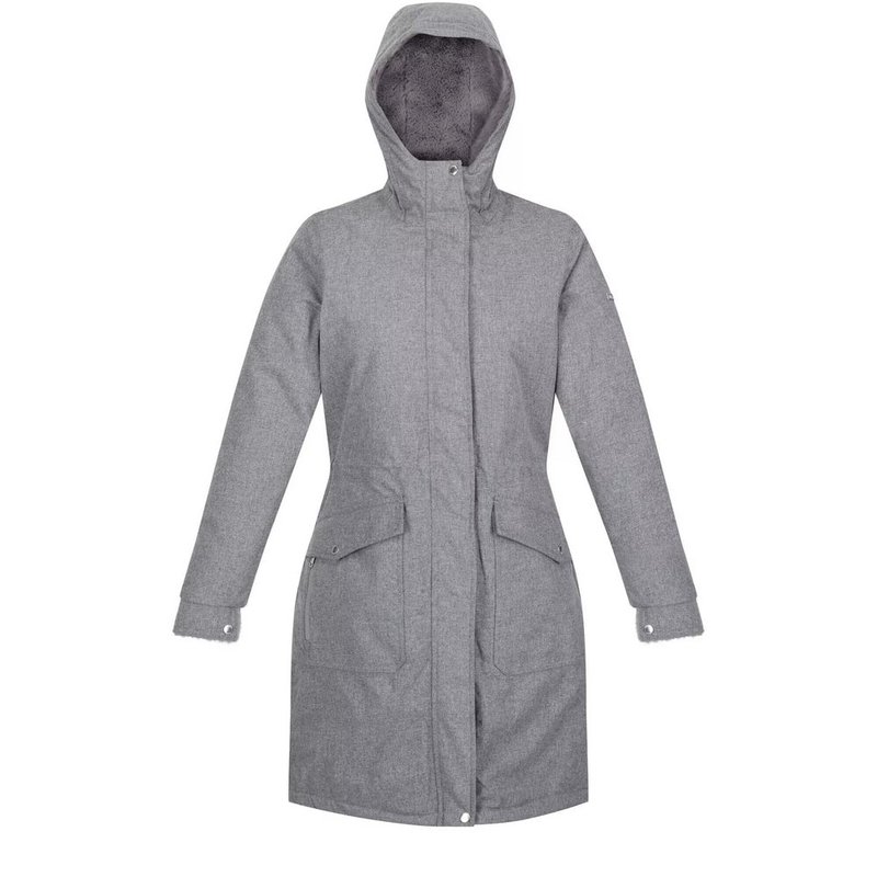 Regatta Womens/ladies Romine Waterproof Parka Jacket In Grey