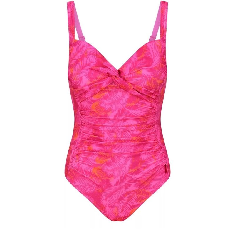 Regatta Womens/ladies Sakari Swimming Costume In Pink