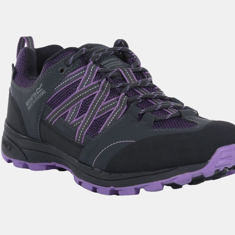Regatta Womens/ladies Samaris Low Ii Hiking Boots In Purple