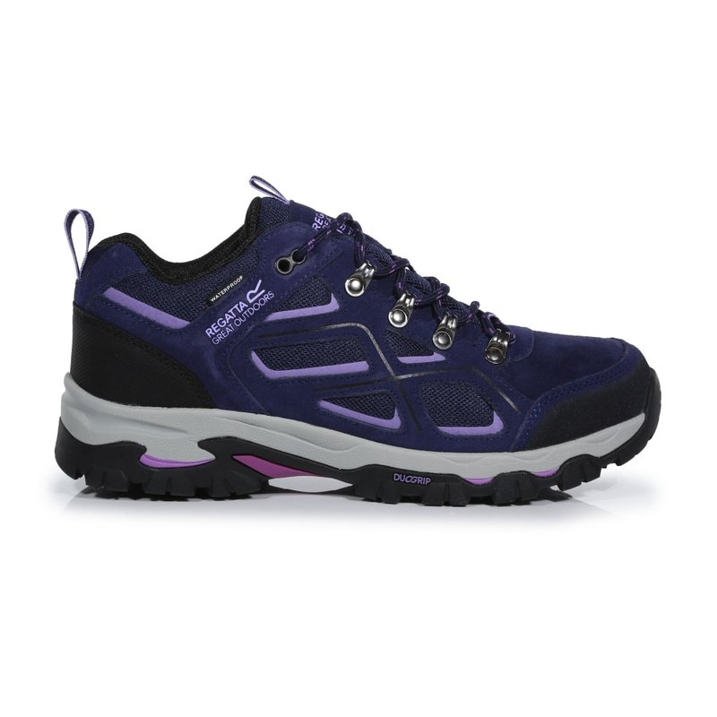 Shop Regatta Womens/ladies Walking Boots In Purple