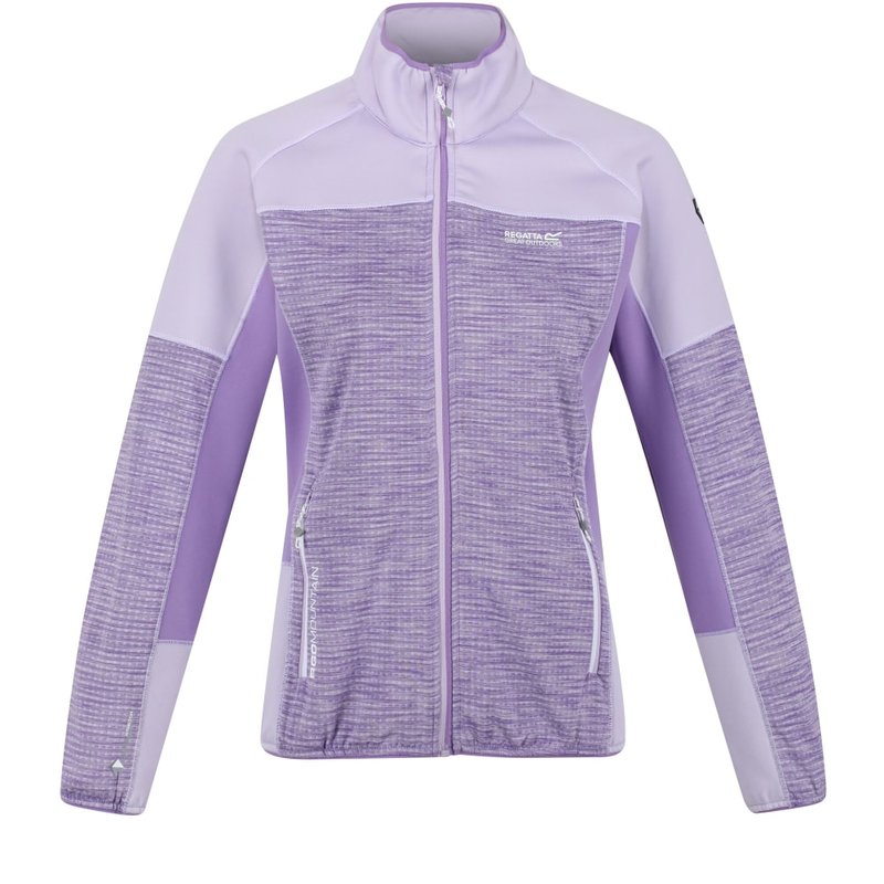 Regatta Womens/ladies Yare V Fleece Jacket In Purple