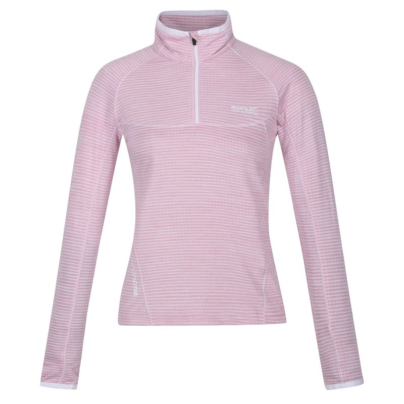 Regatta Womens/ladies Yonder Fleece Top In Pink