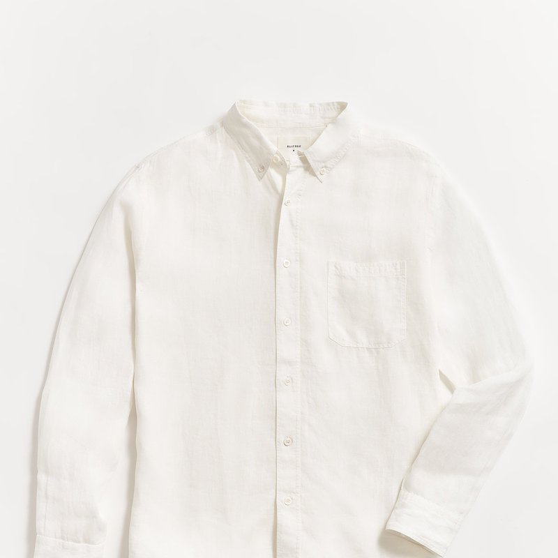 Reid Tuscumbia Linen Shirt Bd In White