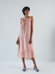 Raspberry Sorbet Dress - Sunrise Stripe