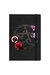 Requiem Collective Floral Pentagram A5 Hard Cover Notebook (Black) (One Size) - Black