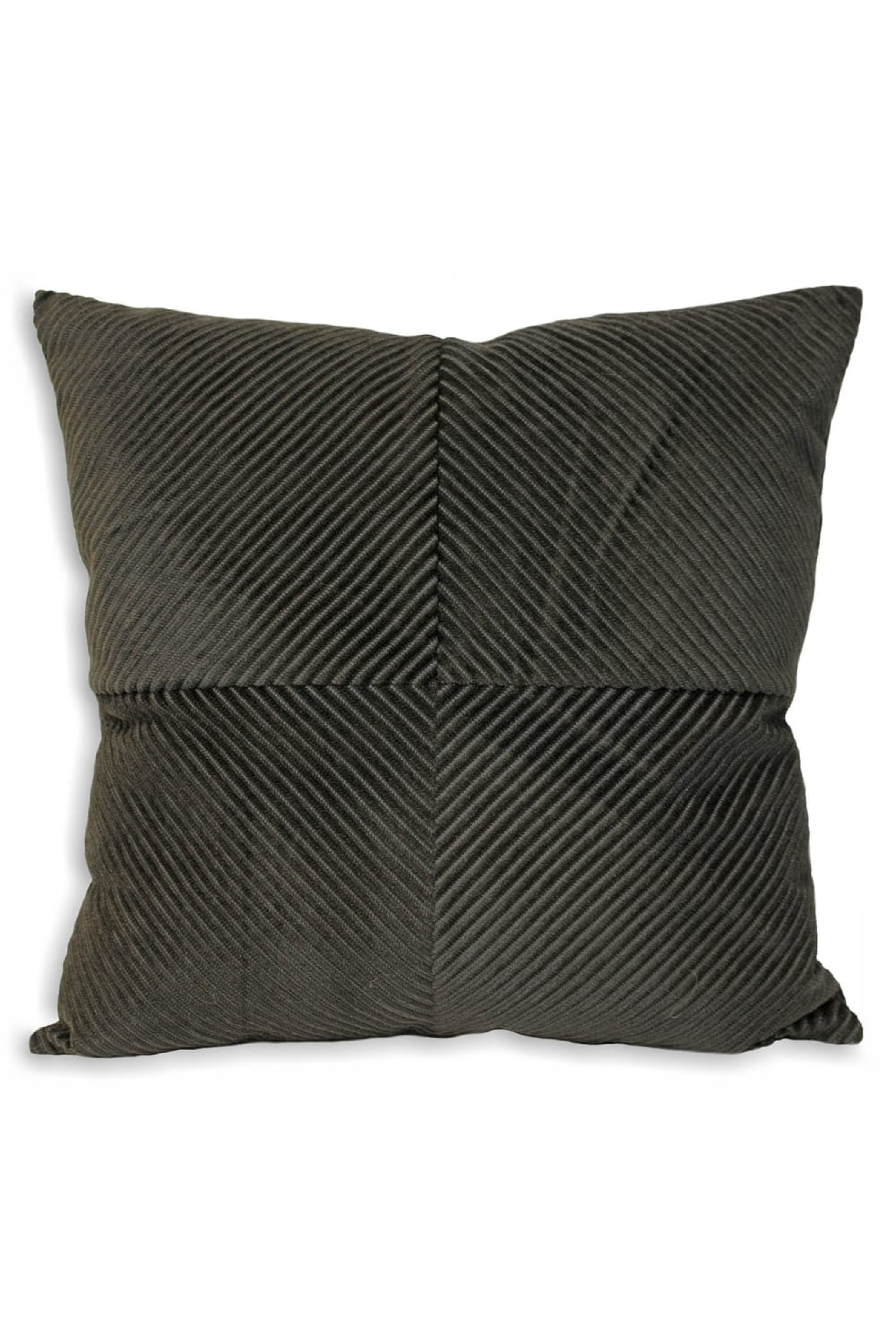 RIVA HOME RIVA HOME RIVA HOME INFINITY THROW PILLOW COVER (CHARCOAL) (22 X 22 INCH)