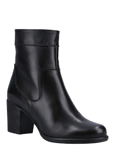 Riva Womens/Ladies Pirie Leather Ankle Boots - Black product