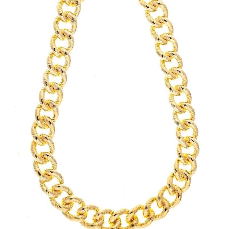 Rivka Friedman Chain Link Necklace In Gold