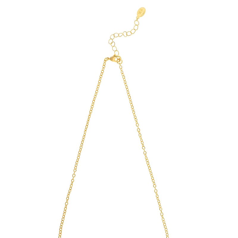 Rivka Friedman Moon & Star Necklace In Gold