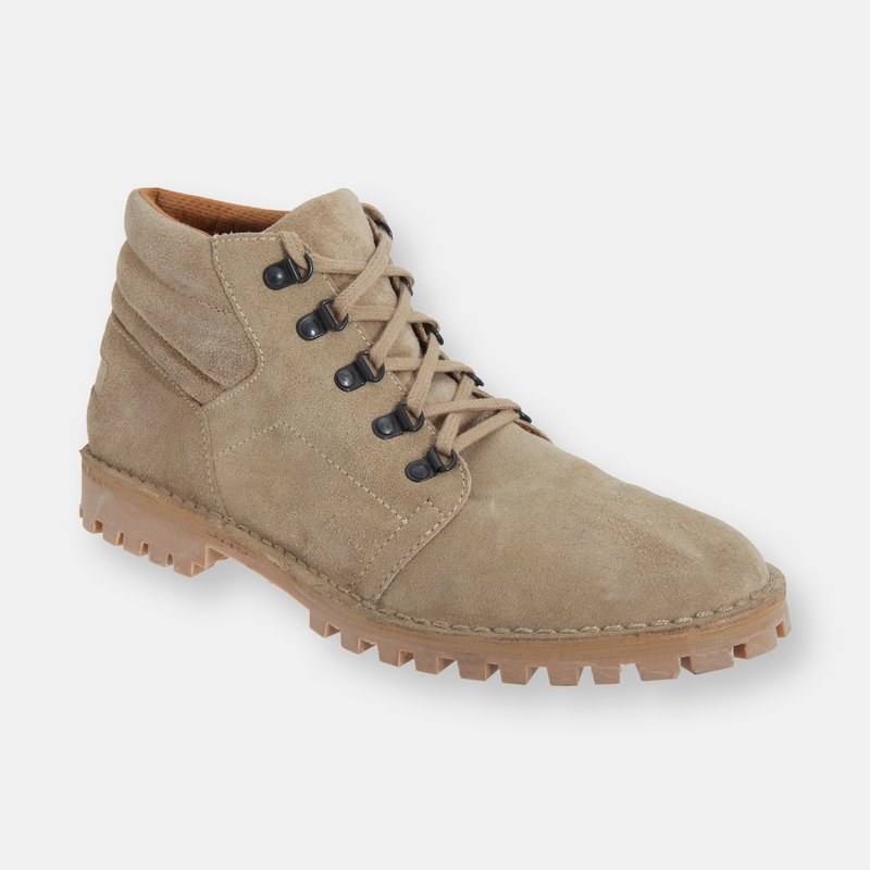 Roamers Mens Real Suede D Ring Leisure Boots (light Taupe) In Brown