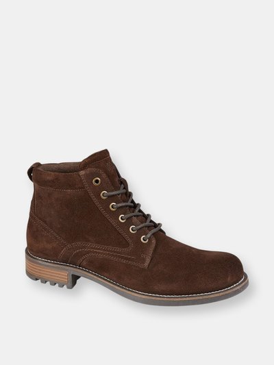 Roamers Mens Suede Ankle Boots - Brown product