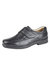 Mens Touch Fastening Mudguard Casual Shoes - Black