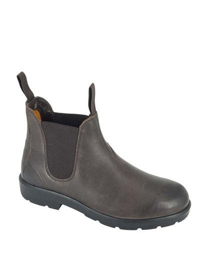Roamers Mens Waxy Leather Chelsea Boots - Brown product
