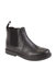 Roamers Boys Leather Ankle Boots - Black