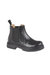 Roamers Boys Space Leather Ankle Boots - Black