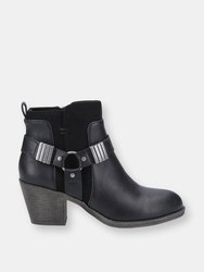 Womens/Ladies Setty Ankle Boots (Black)