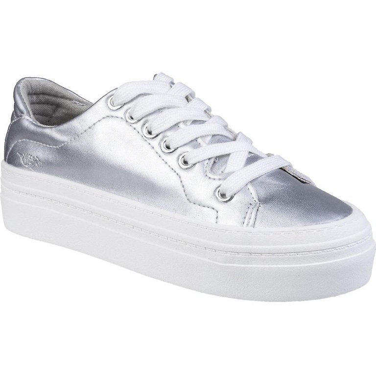 Womens Milkyway Flatform Shoe (Silver) - Silver