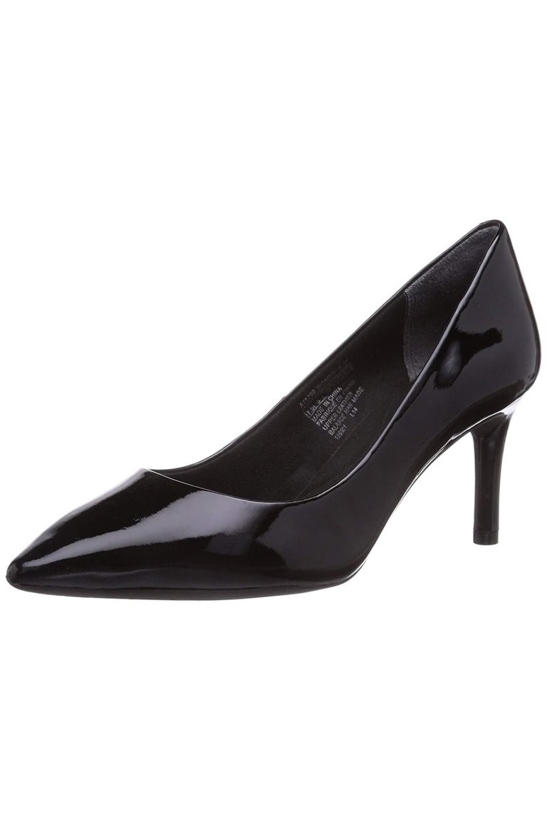 Womens Total Motion Pointy Toe Stiletto Shoe - Black - Black