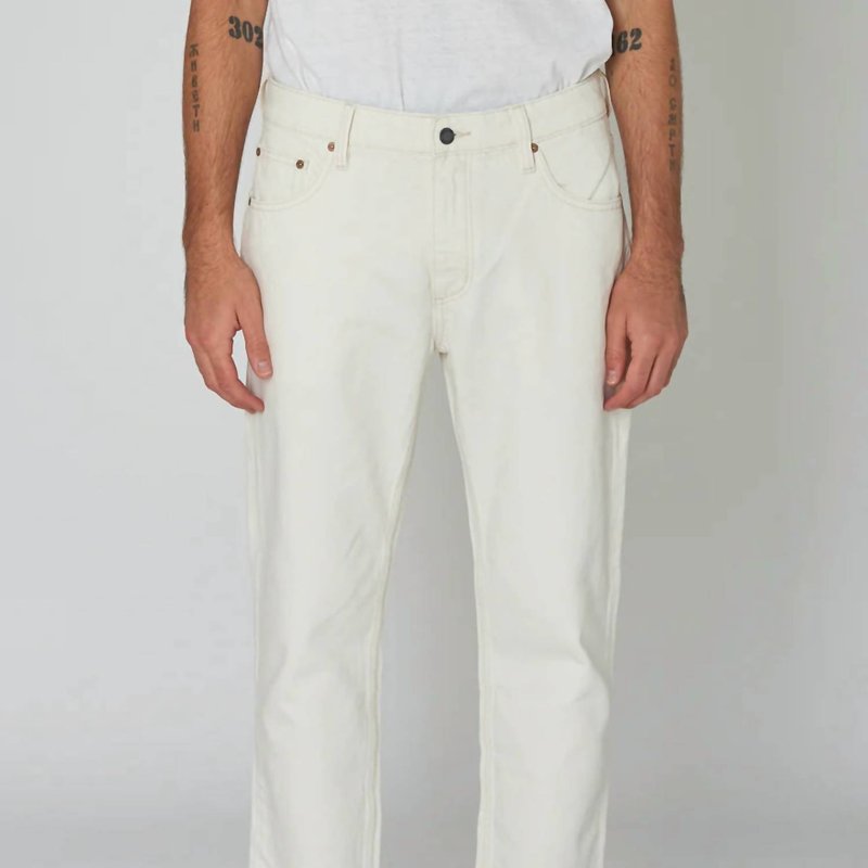 Shop Rolla's Men's Relaxo Chop Jean In White